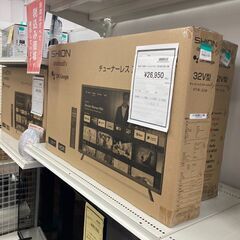 ★ジモティー割あり★32型ﾁｭ-ﾅ-ﾚｽｽﾏ-ﾄﾃﾚﾋﾞ/クリ-ニング済み/HG-2648