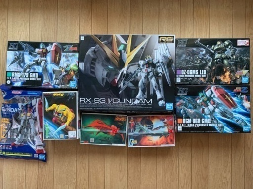 ガンプラ　8点組