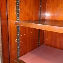 イギリスアンティーク　ガラスケース