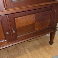 イギリスアンティーク　ガラスケース