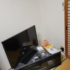 Blu-rayレコーダー内蔵型テレビ／未開封 fireTVstick付き