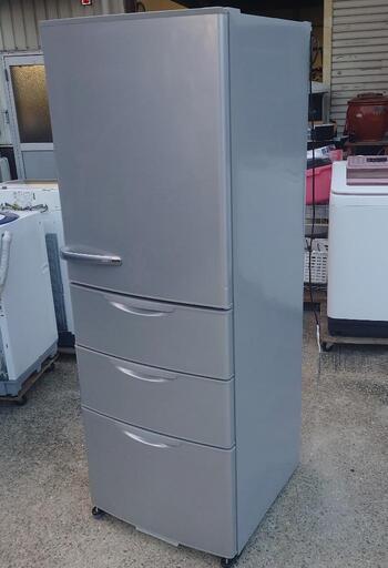 USED【AQUA】冷凍冷蔵庫 2015年製 355L 難あり動作品