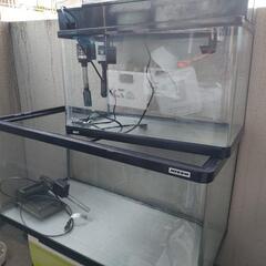 アクアリウム複数水槽セット 