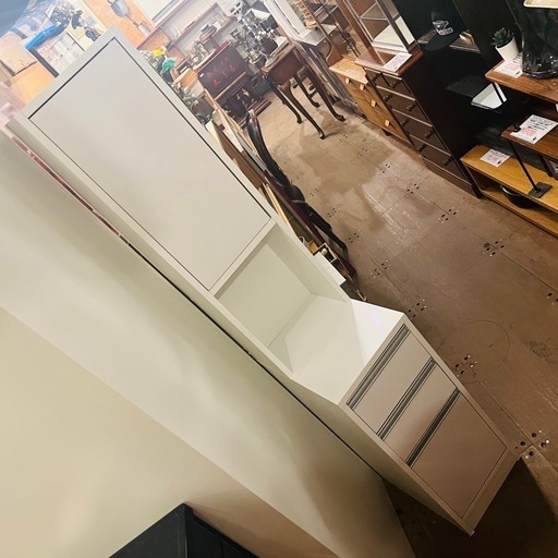 【武蔵小山店】　スキマ収納　隙間収納　スリム　ラック　棚　リビング収納　脱衣所　デットスペース　レンジボード　食器棚　キッチンカウンター　キッチン収納　家具　検　ニトリ　NITORI