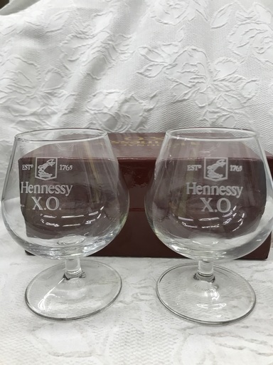 Hennessy X.O ﾍﾟｱﾐﾆｸﾞﾗｽ