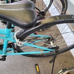 ★店頭にて試乗可★ J7383　シティサイクル　CHOUETTE　ブルー　27ｲﾝﾁ　6段変速　オートライト　【リユースのサカイ柏店】　 中古自転車 　流山市 中古自転車 松戸市 中古自転車 我孫子市 中古自転車 船橋市 中古自転車 守谷市 中古自転車 取手市 中古自転車　