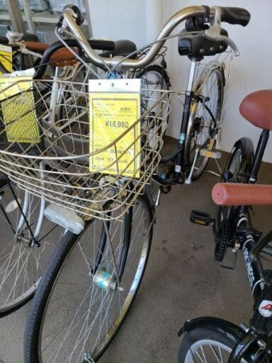 ★店頭にて試乗可★ J7385　ASAHI　アサヒサイクル　シティサイクル　Bobby Town　ボビータウン　ブラック　27ｲﾝﾁ　6段変速　オートライト　【リユースのサカイ柏店】　 中古自転車 　流山市 中古自転車 松戸市 中古自転車 我孫子市 中古自転車 船橋市 中古自転車 守谷市 中古自転車 取手市 中古自転車