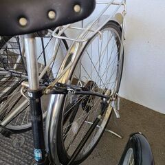 ★店頭にて試乗可★ J7385　ASAHI　アサヒサイクル　シティサイクル　Bobby Town　ボビータウン　ブラック　27ｲﾝﾁ　6段変速　オートライト　【リユースのサカイ柏店】　 中古自転車 　流山市 中古自転車 松戸市 中古自転車 我孫子市 中古自転車 船橋市 中古自転車 守谷市 中古自転車 取手市 中古自転車　