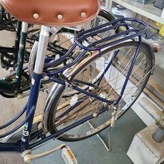 ★店頭にて試乗可★ J7387　ブリヂストン　シティサイクル　カジュナ　アメリカンブルー　27ｲﾝﾁ　3段変速　オートライト　【リユースのサカイ柏店】　 中古自転車 　流山市 中古自転車 松戸市 中古自転車 我孫子市 中古自転車 船橋市 中古自転車 守谷市 中古自転車 取手市 中古自転車　参考価格89,000円