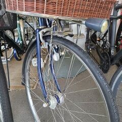 ★店頭にて試乗可★ J7387　ブリヂストン　シティサイクル　カジュナ　アメリカンブルー　27ｲﾝﾁ　3段変速　オートライト　【リユースのサカイ柏店】　 中古自転車 　流山市 中古自転車 松戸市 中古自転車 我孫子市 中古自転車 船橋市 中古自転車 守谷市 中古自転車 取手市 中古自転車　参考価格89,000円