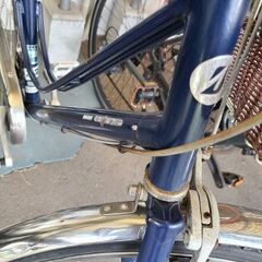 ★店頭にて試乗可★ J7387　ブリヂストン　シティサイクル　カジュナ　アメリカンブルー　27ｲﾝﾁ　3段変速　オートライト　【リユースのサカイ柏店】　 中古自転車 　流山市 中古自転車 松戸市 中古自転車 我孫子市 中古自転車 船橋市 中古自転車 守谷市 中古自転車 取手市 中古自転車　参考価格89,000円