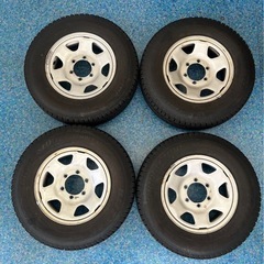 195/80R15 ホイール付スタッドレスタイヤ4本セット
