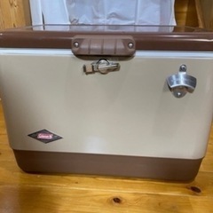 値下げしました コールマン スチールベルトクーラー バターナッツ 