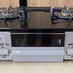 新品未使用品 都市ガス ノーリツ 12A 13A 2口ガステーブル ガスコンロ 
