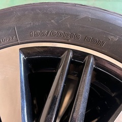195/60/16夏ノーマルタイヤ4本セット20年製中古品