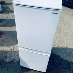 ♦️ SHARPノンフロン冷凍冷蔵庫【2019年製】SJ-D14E-W