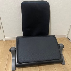 【テレワーク用品2点セット】フットレスト・チェアマット