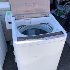 NO 327 🌈福岡市内配送設置無料✨🌈 BW-V80C 全自動洗濯機 ビートウォッシュ シャンパン [洗濯8.0kg /乾燥機能無 /上開き]