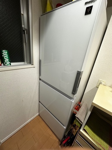 H992 SHARP 350L 両開き 冷蔵庫 SJ-GW35H-R 2021 【公式通販】 【引取