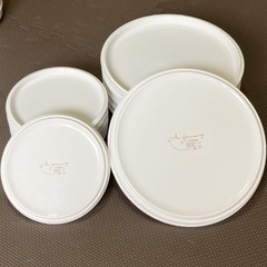 20%オフにしました😊美品🧡お店で使用するような食器セット