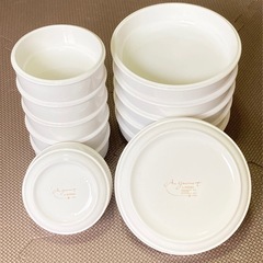 20%オフにしました😊美品🧡お店で使用するような食器セット