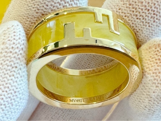 大幅値引き・サイズ訂正しました】13,000円 FENDI メンズリング FFロゴ