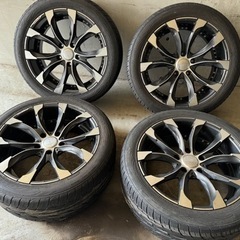 三菱ジープ(j53)・パジェロ用タイヤホイール DUNLOP 265/70R15 15X7J 