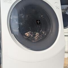 【受け渡し決定】シャープ　10kg ドラム式洗濯機　ES-H10F-WL　2022年式 SHARP