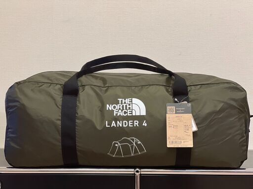 【新品未使用品】THE NORTH FACE(ザ・ノースフェイス) テント Lander 4 ランダー4 NV22318 ニュートープグリーン