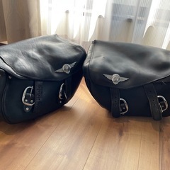 【ハーレー純正】本革サイドバッグ ハーレー純正】本革サイドバッグ