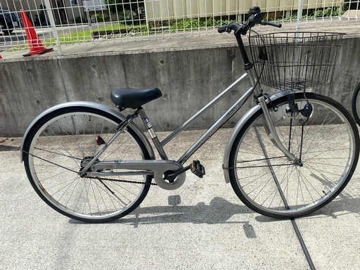 27インチ 変速なし 中古 自転車 学生 買取  シティサイクル