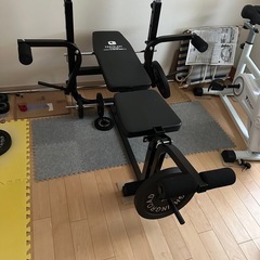 ホームジム　一通りトレーニング出来ます^_^