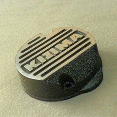 絶版品 ポイントカバー KIJIMAロゴ 梨地塗装 （チヂミ