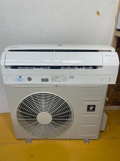 K05516　中古エアコン 富士通 2019年製 主に6畳用 冷房能力 2.2KW / 暖房能力 2.5KW
