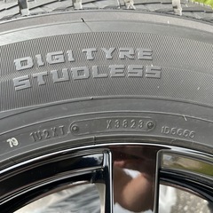 美品】2023年製 ダンロップ ホイール付 265/60R18 4本セット SUV・PUに