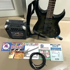 FERNANDES中古ギター ミニアンプ＆各種教則本つき 初めてギターを購入