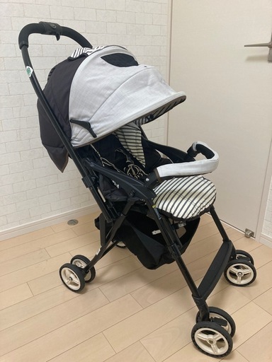 ★そこそこ美品★ 【取外洗濯済】コンビ メチャカルハンディα 両対面ベビーカー