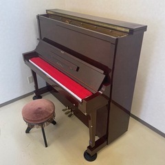 【30万円→15万円に最終値下げ済！】KAWAI アップライトピアノ KL-601 ハイグレードモデル 木目調 マホガニー艶出し塗装仕上げ