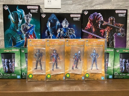 一番くじ　ウルトラマン　ゼット\u0026ゼロ　フィギュア