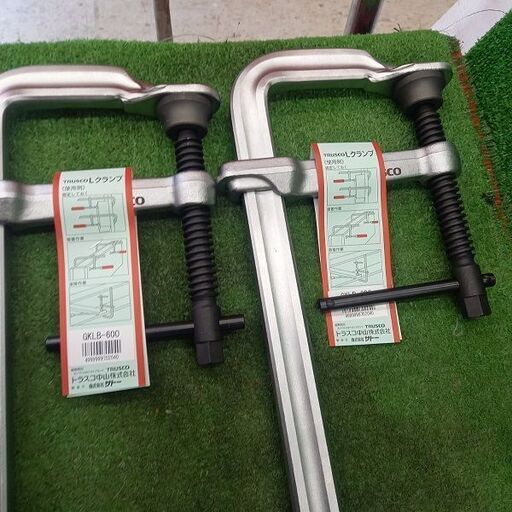 トラスコ GKLB-600 Lクランプ強力型2個セット【野田愛宕店】【店頭取引限定】【未使用】管理番号：IT2P7QQG70D8 TRUSCO トラスコ GKLB-600 Lクランプ強力型①【野田愛宕店】【店頭取引