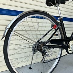 リサイクル自転車(2407-08) シティーサイクル 27インチ