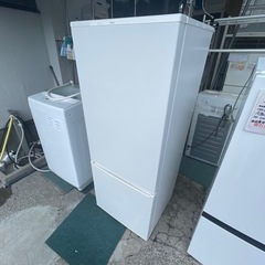 【リサイクルサービス八光】2021年製　アクア　冷蔵庫（200L・右開き・スノーホワイト） AQR-20P（W）