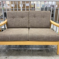 【愛品館 江戸川店 ソファ】 nuqmo（ヌクモ）ウッドフレーム2Pソファ ID:156-019803-007