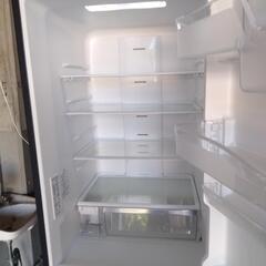 HITACHI 3ドア 冷蔵庫 まんなか野菜 片開き Vタイプ R-V38KV 2019年製 ブリリアント 通電確認済 日立 