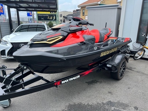 H31年SEADOO シードゥー RXT-X300RS/MAXトレーラー付/アワー58h/船検有り/即乗り可能/Bluetoothオーディオ H31年SEADOO シードゥー RXT-X300RS/MAXトレーラー付/アワー58h/船検