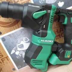 HiKOKI hハイコーキ DH18PA 充電式ハンマドリル 未使用品 本体のみ 18V 18mm 【ハンズクラフト宜野湾店】 HiKOKI hハイコーキ DH18PA 充電式ハンマドリル 未使用品 本体のみ 18V