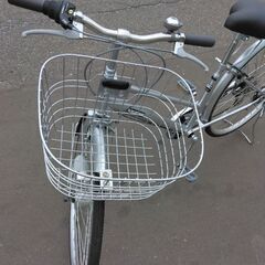 【売約済み】美品 ✨ 27インチ 🚲 中古 ノーパンク 自転車 15,800円 🔄6段切替 🔑鍵新品 💡オートライト付 新規防犯登録料コミ 328