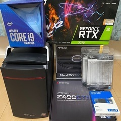 1月13日引き取れる方4.5万円】i9 9900KS搭載デスクトップ