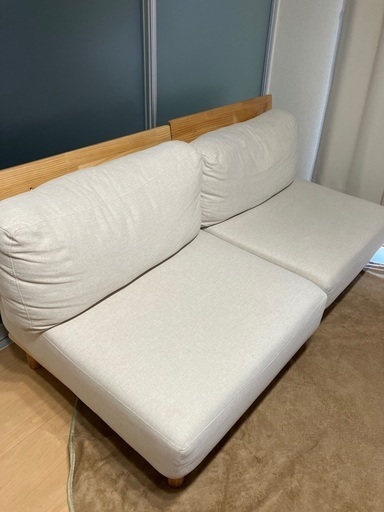 引取専用　2人掛けソファ