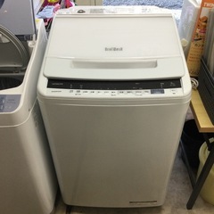 HITACHI 全自動洗濯機 BW-V80E 8kg BW-V80E-W 全自動洗濯機 ビートウォッシュ ホワイト [洗濯8.0kg